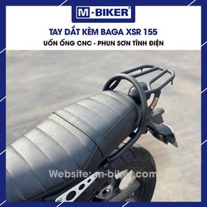 Manillar y Portaequipajes Trasero con Recubrimiento en Polvo XSR para Cajas Traseras de Motocicleta - Product Image 2