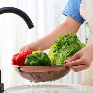 Cesta de Almacenamiento Metálica para Cocina, Organizador de Alambre para Verduras, Frutas, Despensa, Estante de Cocina, Hierro Resistente para Uso Doméstico - Product Image 5