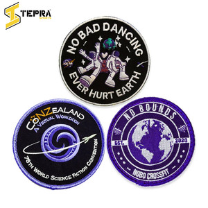 Parches Bordados Termoadhesivos de PVC TEPRA SPORTS de la Mejor Calidad, Tela de Fieltro No Tejida, Color Personalizado, Nuevo, Forma de Corazón, Flor - Product Image 5