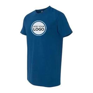 T-shirts pour hommes T-shirt uni à manches courtes 100% coton T-shirt décontracté tous les jours Top T-shirts - Product Image 2