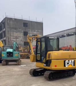 Cargadoras usadas de alta calidad para excavadora Caterpillar 306D de construcción con accesorios de cubo y bomba - Product Image 6