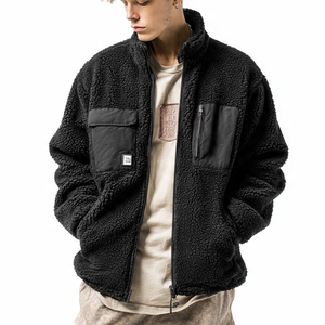 Chaqueta de Forro Polar Sublimado para Hombre, Suéter de Forro Polar Sherpa para Invierno, Chaqueta de Forro Polar Sublimado para Hombre - Product Image 2