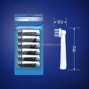 Deep Clean Round Toothbrush Head Replacements for Oral Bs Generic Electric Toothbrush Refills Wholesale OEM Factory - Product Image 2