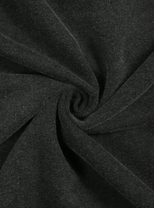 Sudadera con capucha térmica de invierno de alta calidad, personalizada, moderna, con pedrería negra, bordada, con estampado digital, 100% algodón, 2 piezas - Product Image 5