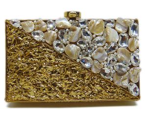 Custom Women Lady Fashion Mother of Pearl Evening <b>Bag</b> Clear <b>Boxed</b> Purse Acrylic <b>Clutch</b> <b>Bag</b> - Product Image 1