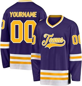 2025 nouveaux maillots de Hockey sur glace cousus haut surdimensionné équipe d'entraînement maillot de Hockey uniforme de glace - Product Image 3