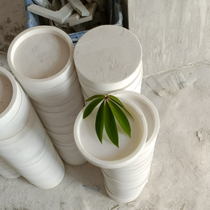 Factory Direct Low Price Round Marble Serving <b>Tray</b> Ceramic Fruit <b>Tray</b> for <b>Bathroom</b> <b>Vanity</b> and Home Decor - Product Image 2