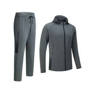 Chándales Deportivos Premium para Hombre, Corte Ajustado, Ropa Deportiva de Invierno, Cremallera, Alta Calidad, Nuevo Diseño, Ecológico, Personalizado, Talla Grande para Correr - Product Image 3
