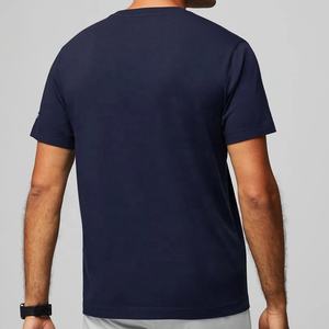Bamboo Cotton Jersey Men's <b>T</b>-<b>shirt</b> Summer Mens Tshirts Short Sleeve <b>Pocket</b> Tee for Men Custom Tshirt Oversized - Product Image 2