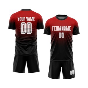 Uniformes de Fútbol de Verano - Sublimación Personalizada 100% Poliéster al por Mayor con Impresión de Logotipo y Nombres de Equipos Personalizados - Product Image 5