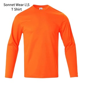 เสื้อยืดแขนยาวผู้ชายโพลีเอสเตอร์100% - Product Image 1