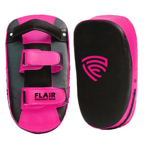 แผ่นฝึกคิกบ็อกซิ่งและศิลปะการต่อสู้แผ่นหนังสำหรับชกมวยออกแบบโลโก้ได้ตามต้องการ - Product Image 3