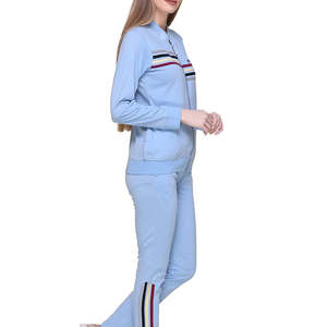 Survêtements en coton de haute qualité pour femmes vêtements d'hiver confortables avec fermeture éclair décontracté conçu fermeture éclair survêtements pour femmes - Product Image 5