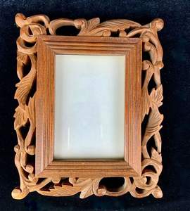 Cadre photo classique en bois pour une décoration intemporelle, affichage mural ou sur bureau, style traditionnel et élégant, cadeau pour mariage, anniversaire - Product Image 6