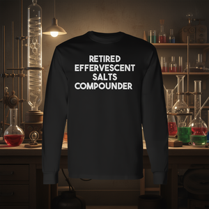 Camiseta de manga larga con camiseta sin mangas para el público en general, con diseño de sal de Colonia Retired Effervescent Salts Compounder, Categoría promocional - Product Image 3