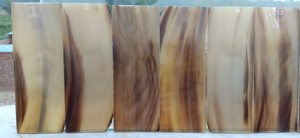 Plaques en corne de buffle de haute qualité décorations de cadre optique naturel poli prix de gros - Product Image 4