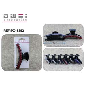 Pinces à cheveux CRYSTAL12u/c Conception de pince élégante pour une gestion des cheveux élégante - Product Image 1