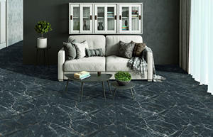 Carreaux vitrifiés grand format 600*1200 cm à motif continu, surface gravée, pour sol de salon intérieur, dalle murale décorative en céramique - Product Image 3