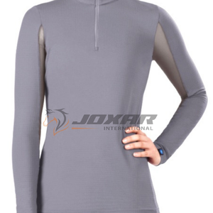 Camisa de compresión duradera para montar a caballo, capa Base térmica, comodidad ecuestre, flexibilidad, ideal para todas las condiciones climáticas - Product Image 1