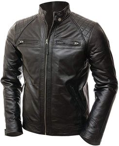 Chaquetas de Cuero Vacuno de Alta Calidad con Cuello Alto y Logotipo Frontal, Transpirables y Ecológicas - Product Image 2