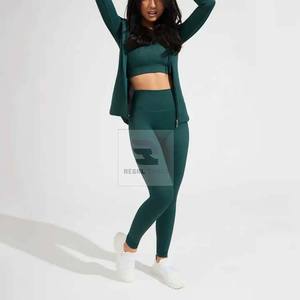 Custom Logo Gym Wear Zip up Yoga Jackets Fitness Gym Jacket for Women - Product Image 6