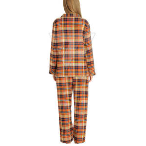 Conjunto de pijama de dormir para mujer de tamaño personalizado | Pijama largo y corto traje de noche de algodón/poliéster a la venta - Product Image 4