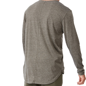 T-shirt homme slim fit, été, décontracté, manches courtes, coton, pour la gym et le fitness. - Product Image 4