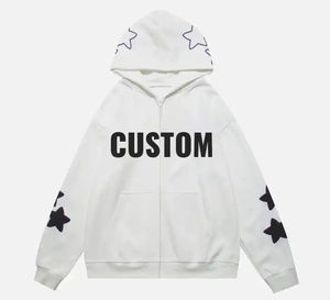 <b>Men's</b> High Quality 100% Cotton Hoodie French Terry Drop Shoulder Oversized <b>Pullover</b> Plain Unisex Design Custom Plus Size Print - Product Image 2