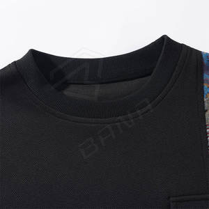 Nouvelle impression personnalisée hommes sweats d'hiver motif solide écologique respirant sweats à capuche décontractés - Product Image 3