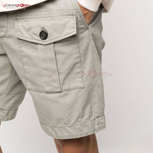 Men Cargo <b>Shorts</b> With <b>Belt</b> Loops And Relaxed Fit For Everyday Wear Functional Men Cargo <b>Shorts</b> - Product Image 6