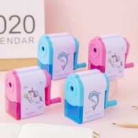 Taille-crayon mignon en forme de dessin animé pour les élèves du primaire, cadeau