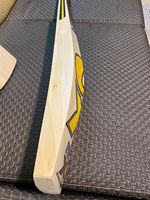 CX PRO X1 Batte de cricket en saule anglais de qualité supérieure, durable, pour balles dures et tennis, en bois de saule anglais