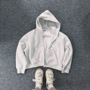 Sweat-shirt streetwear personnalisé, surdimensionné, unisexe, en coton, pull à capuche, style vintage, imprimé - Product Image 4