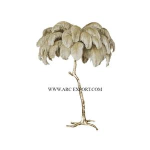 Lampes éclaircissantes vintage en métal plaqué or de grande taille en laiton Décoration de table de haute qualité Lampes élégantes à un prix abordable - Product Image 4