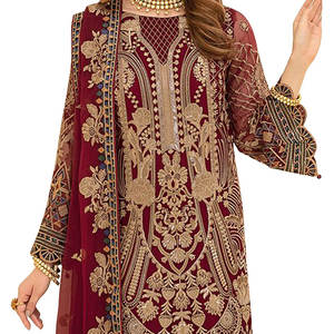 2025 femmes mode décontracté couleur unie tenue de soirée robe à manches longues avec col rond soie matériel - Product Image 5