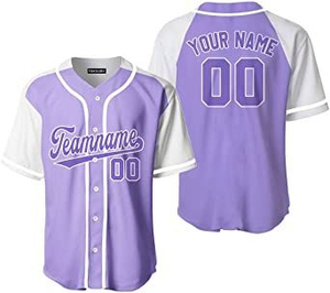 Maillots de baseball personnalisés 2024, rayures noires et blanches, manches raglan rouges, vêtements de sport respirants, séchage rapide, uniforme d'équipe unisexe - Product Image 2