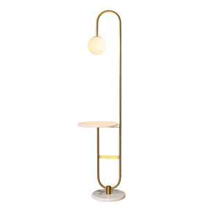 Venta caliente en forma de U mejor mesa de té de mármol Pantalla de vidrio esmerilado sala de estudio dormitorio Luz de piso led a precios razonables - Product Image 6