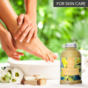 Aromatika Sal Marina Natural de Vainilla 600g en Forma de Cristal para Baño Corporal y Relajación Profunda, Envase en Frasco de Plástico - Product Image 6