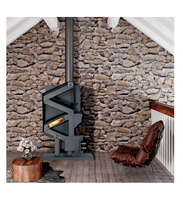 Poêle à granulés de bois durable à vendre Chauffage écologique à bas prix pour le chauffage de la maison avec une longue durée de combustion et un contrôle facile