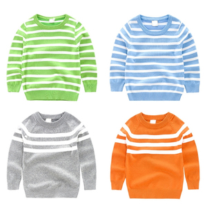 Pull en gros pour hommes en coton Preppy pull en tricot sweat-shirt à col rond pour une utilisation hivernale pour l'université et les sororités personnalisées - Product Image 3