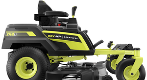 Prêt à être expédié : Tondeuse autoportée sans balais 80V HP à braquage zéro, 42 pouces, électrique sans fil sur batterie - Product Image 2