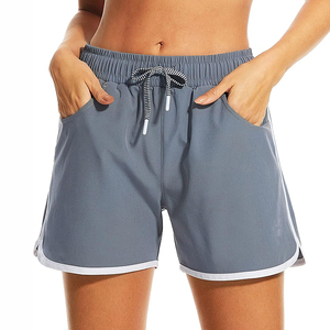 Women's Elegant 4'' <b>Swim</b> Shorts Quick Dry Board Trunks Elegant Style Swimsuit Bottom Pockets Breathable Split Side Beach Sports - Product Image 5