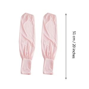 2025 été Super doux respirant Protection UV femme cyclisme bras manches longue longueur crème solaire conduite glace soie gants - Product Image 3