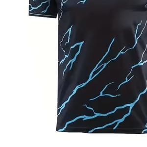 T-shirt en coton écologique de haute qualité, logo personnalisé, pour homme, sport, décontracté, coupe ample, 210g, design surdimensionné, épaules tombantes, col rond - Product Image 4