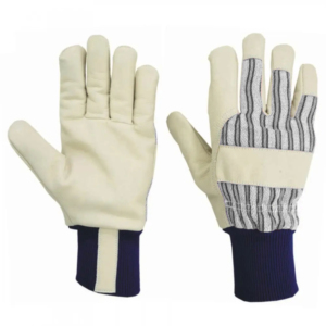 Guantes de seguridad industrial de cuero de grano de corteza de vaca de alta calidad Montaje DE TRABAJO Protección de manos - Product Image 5