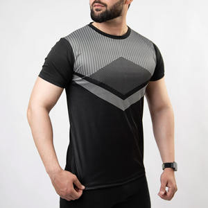 Camisetas Extra Grandes para Hombre, Tejido Grueso de Spandex/Poliéster, Teñidas, Transpirables, Antibolitas y Ecológicas - Product Image 5