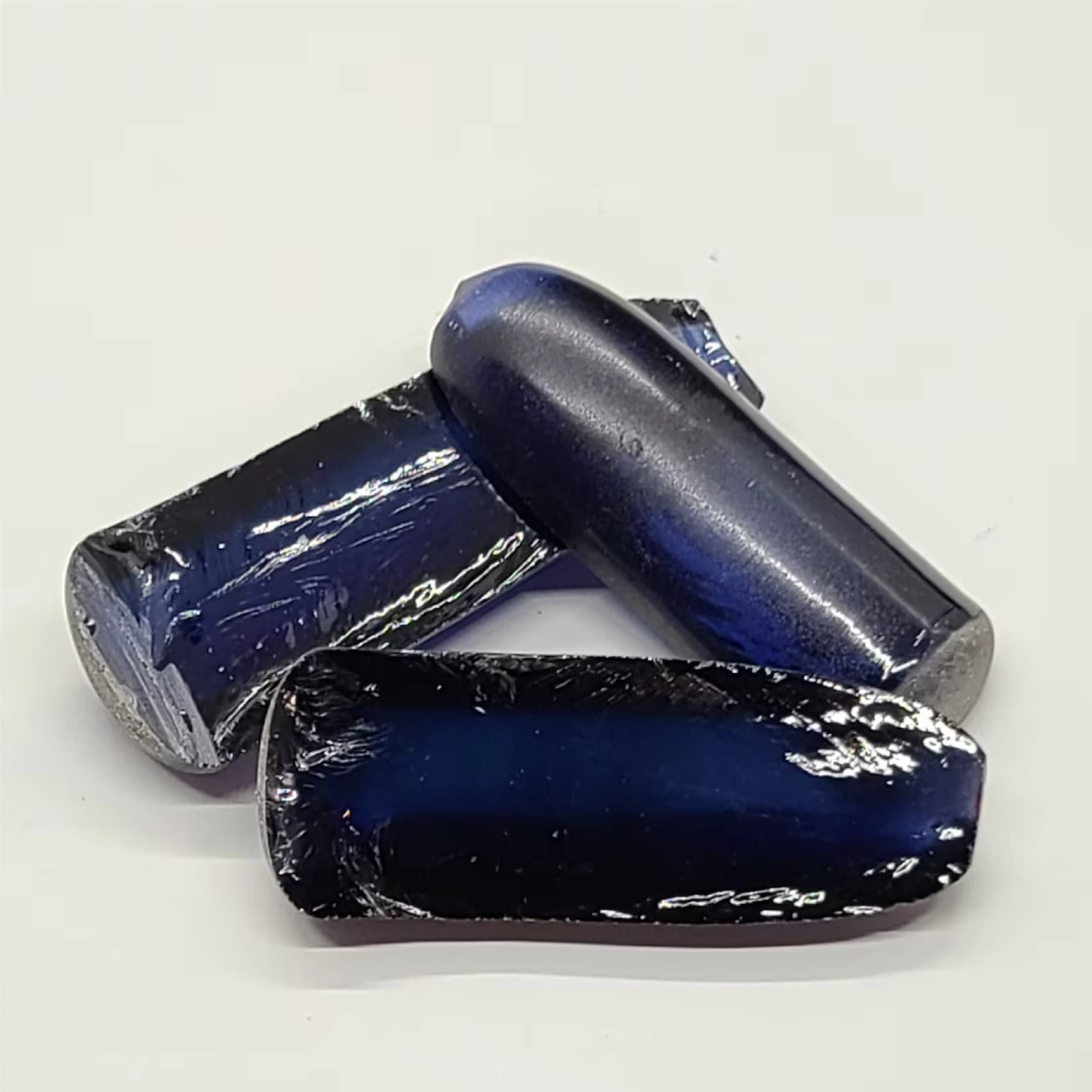 Synthetische Blauwe Saffier Steen Kwaliteit Ongeslepen Losse Ruwe Steen Grondstof Groothandel Losse Edelstenen