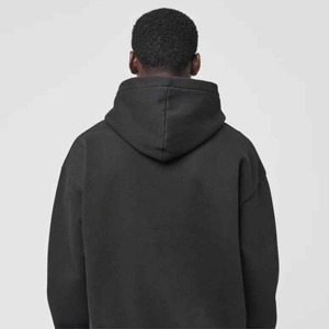 Sudaderas con capucha en blanco de alta calidad de talla grande al por mayor logotipo personalizado de algodón transpirable gimnasio Fitness hombres sudaderas con capucha - Product Image 3
