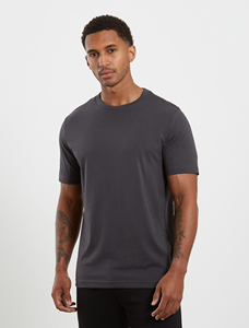 Camisetas de media manga personalizadas de fabricante de ropa al por mayor Camiseta de algodón de tela orgánica de ajuste relajado 100% para hombre - Product Image 4