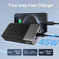 Power Bank NOBIS 45W Pengisian Cepat 20000mAh, Layar Digital, Penjualan Terlaris di Kanada, Grosir, Agen Resmi